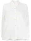 Alberto Biani Loose Fit Blouse In White