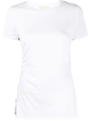 Michael Michael Kors Ruched T-shirt In White