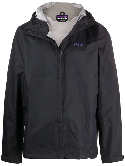 Patagonia Torrentshell 3l Waterproof Recycled H2no Performance Standard  Ripstop Hooded Jacket In Black | ModeSens