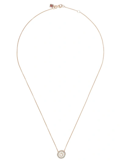 Selim Mouzannar 18kt Rose Gold Diamond Mina Necklace