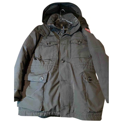 Pre-owned Canada Goose Black Synthetic Coat