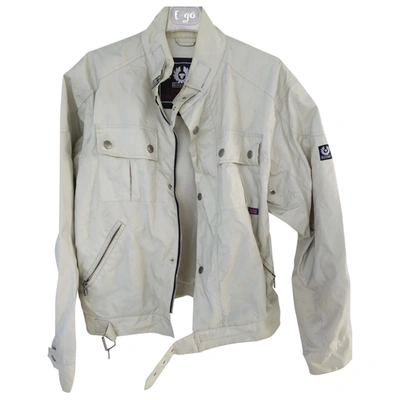 Pre-owned Belstaff Jacket In White