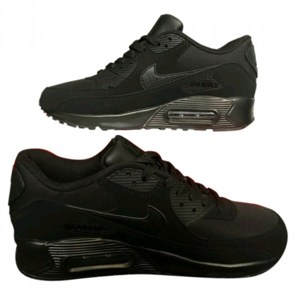 nike black suede trainers