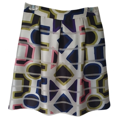 Pre-owned Emporio Armani Mini Skirt In Multicolour