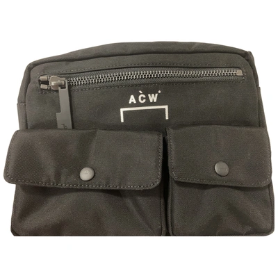 Pre-owned A-cold-wall* Small Bag In Black