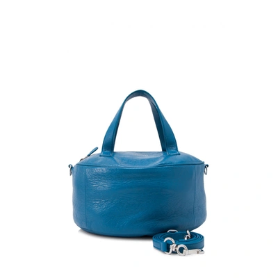 Pre-owned Balenciaga Papier Leather Handbag In Blue
