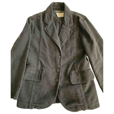 Pre-owned Mm6 Maison Margiela Black Cotton Jacket