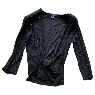 Pre-owned Ralph Lauren Lace Blouse In Black