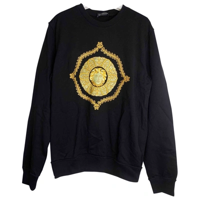 Pre-owned Versace Sweatshirt In Black