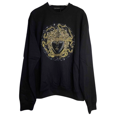 Pre-owned Versace Sweatshirt In Black