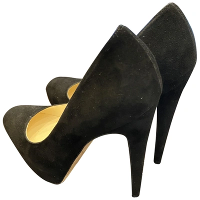 Pre-owned Brian Atwood Heels In Black