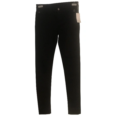 Pre-owned Alyx Black Denim - Jeans Trousers