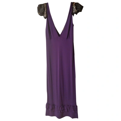 Pre-owned Replay Mid-length Dress In Purple