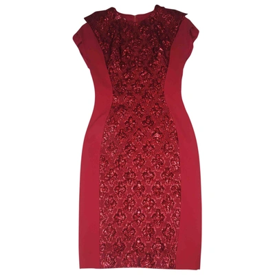 Pre-owned Antonio Berardi Mid-length Dress In Red