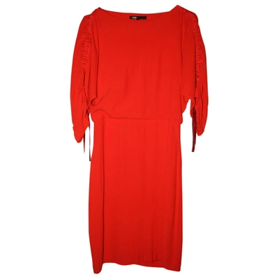 Pre-owned Maje Mid-length Dress In Red