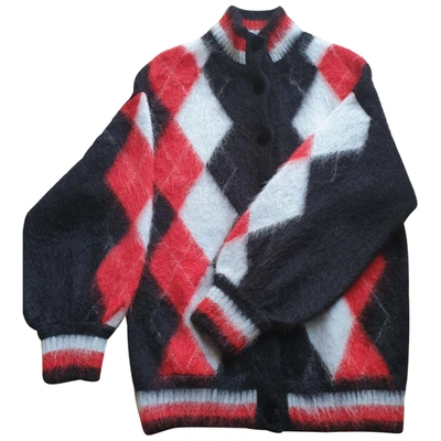 Pre-owned Laneus Wool Cardigan In Multicolour