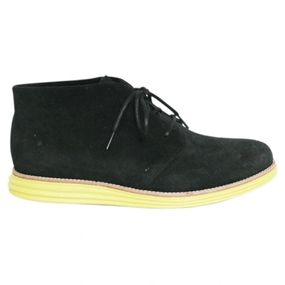 Pre-owned Cole Haan Lace Ups In Black