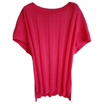 Pre-owned M Missoni Wool Top In Pink