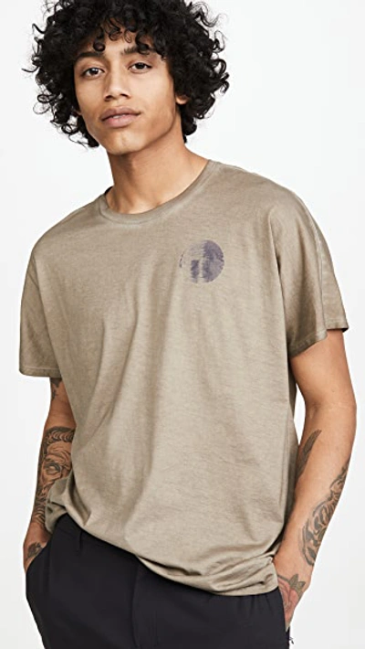 Robert Geller X Lululemon Take The Moment Graphic Shirt In Washed Nomad