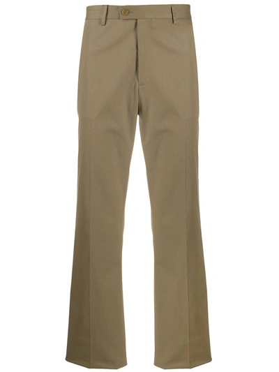 Etro Straight Leg Chinos In Neutrals