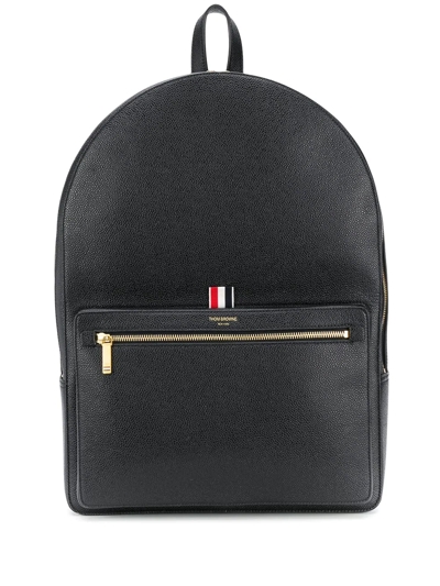 Thom Browne Structured Backpack In 黑色