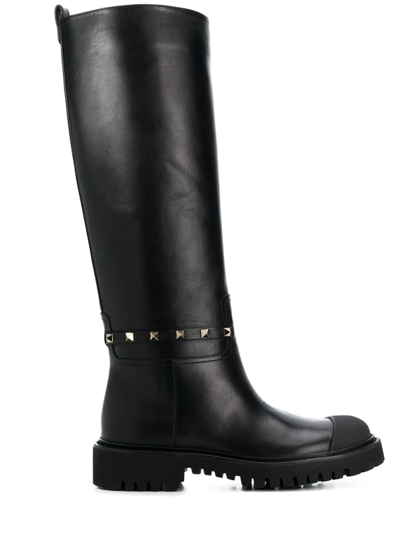 valentino garavani soul rockstud boots