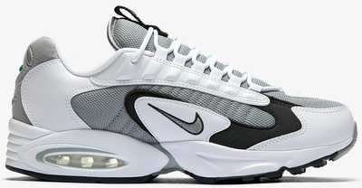 Pre-owned Nike  Air Max Triax 96 Particle Grey In White/particle Grey-black