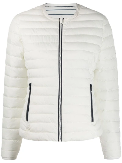 Ecoalf Reversible Puffer Jacket In White