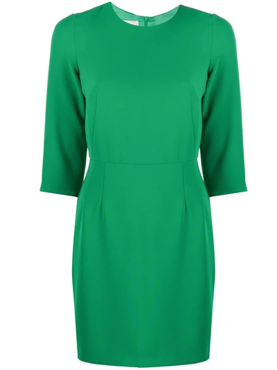 Blanca Vita Midi Shift Dress In Green
