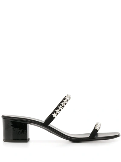 Giuseppe Zanotti Croisette Open-toe Sandals In Black