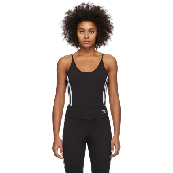 black adidas bodysuit
