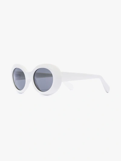Acne Studios White Mustang Sunglasses