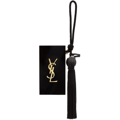 Saint Laurent Match Box Tassel Minaudiere Bag In Black