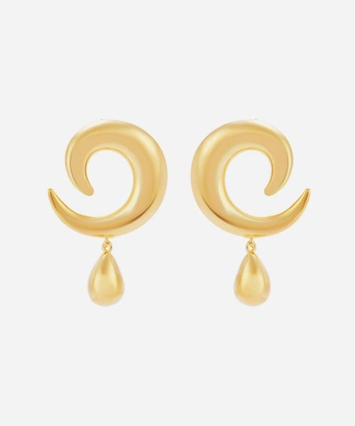 Moya Gold-plated Alexia Drop Earrings