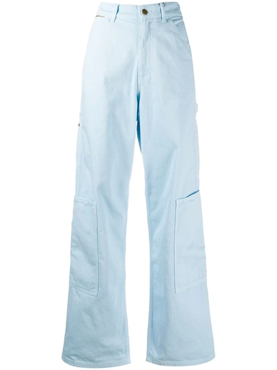 Marc Jacobs Cotton Denim Carpenter Jeans In Blue