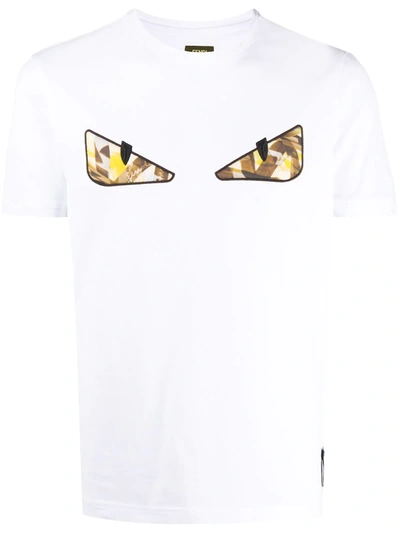 Fendi Bag Bugs T-shirt In White