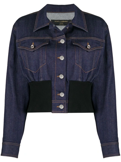 Dolce & Gabbana Denim Jacket In Blue