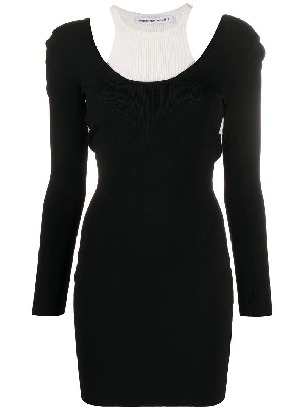 layered sweater dress