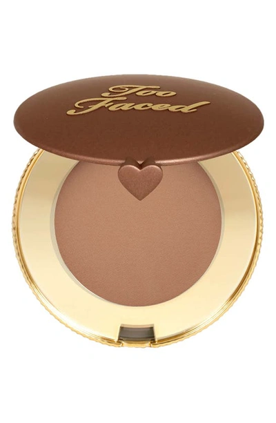 Too Faced Chocolate Soleil Matte Bronzer, .09 oz In Chocolate Soleil