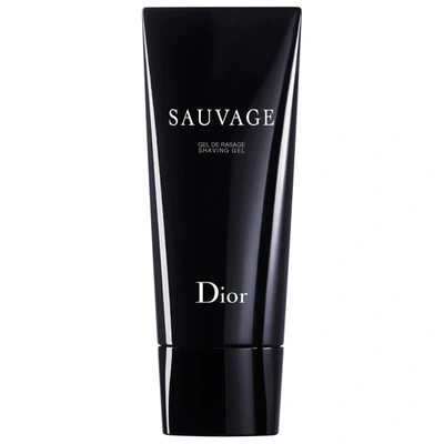 Dior Sauvage Shaving Gel 4.23 oz/ 125 ml In White