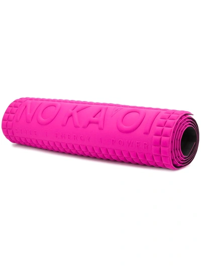 No Ka'oi Triangle Yoga Mat In Pink