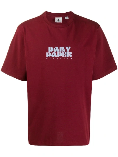 Daily Paper Horsy Printed T-shirt In Red
