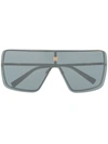 Givenchy Oversized Rectangular Frame Sunglasses In Multi