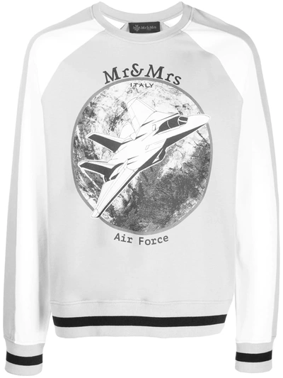 MR & MRS ITALY GRAPHIC PRINT SWEATSHIRT 