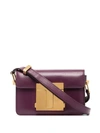 Tom Ford Purple Small 001 Leather Bag