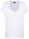 Jejia V-neck T-shirt In White