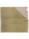 Faliero Sarti Tonal Gradient Scarf In Green