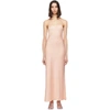 Alexander Wang T Alexanderwang.t Pink Light Wash And Go Maxi Cami Dress