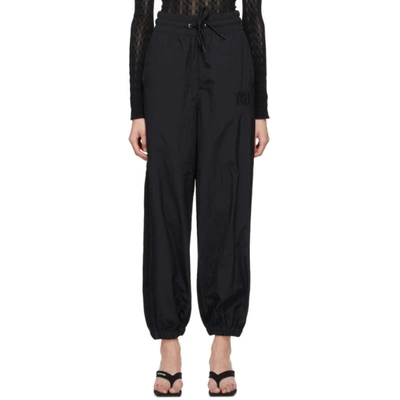 Alexander Wang T Alexanderwang.t Black Hybrid Lounge Pants In 001 Black