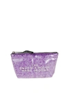 Marc Jacobs The Snuggle Cosmetic Bag In Purple